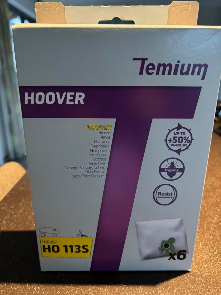 Stofzuigerzakken Hoover HO 113S, Ophalen of Verzenden, Nieuw, Stofzak, Stofzuiger