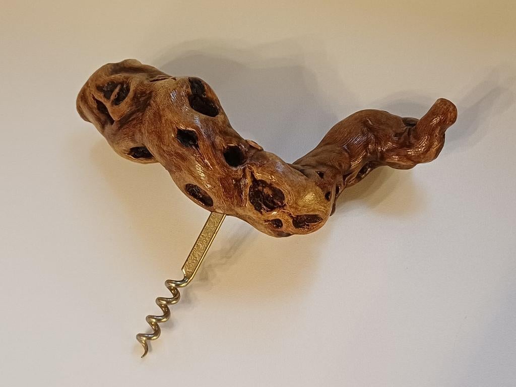 Tire-bouchon en bois de vigne, Enlèvement ou Envoi