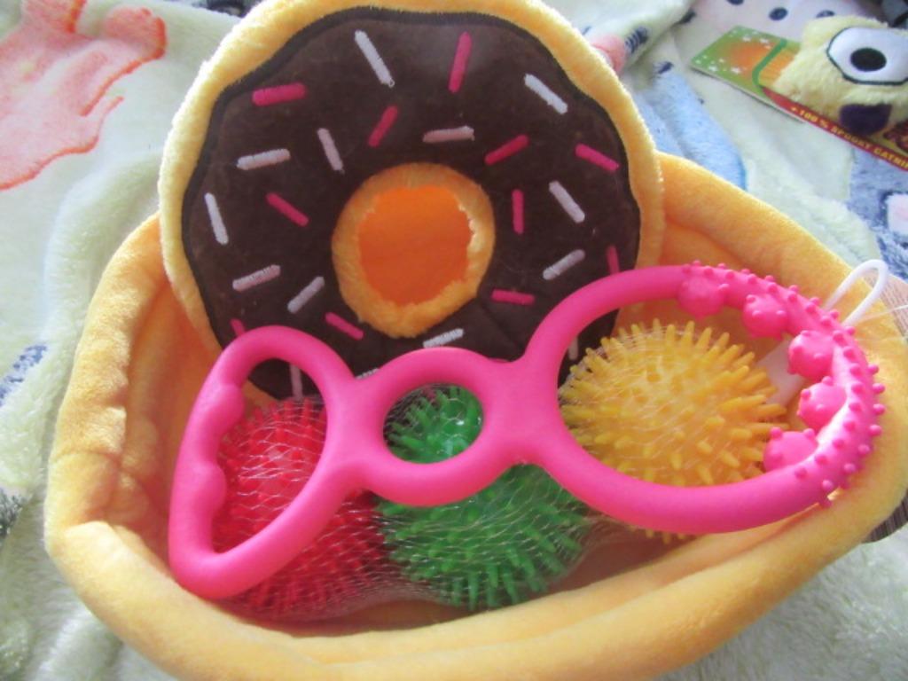 Verschillend hondenspeelgoed : Zippypaws Donut - balletjes, Ophalen of Verzenden, Zo goed als nieuw, Overig speelgoed