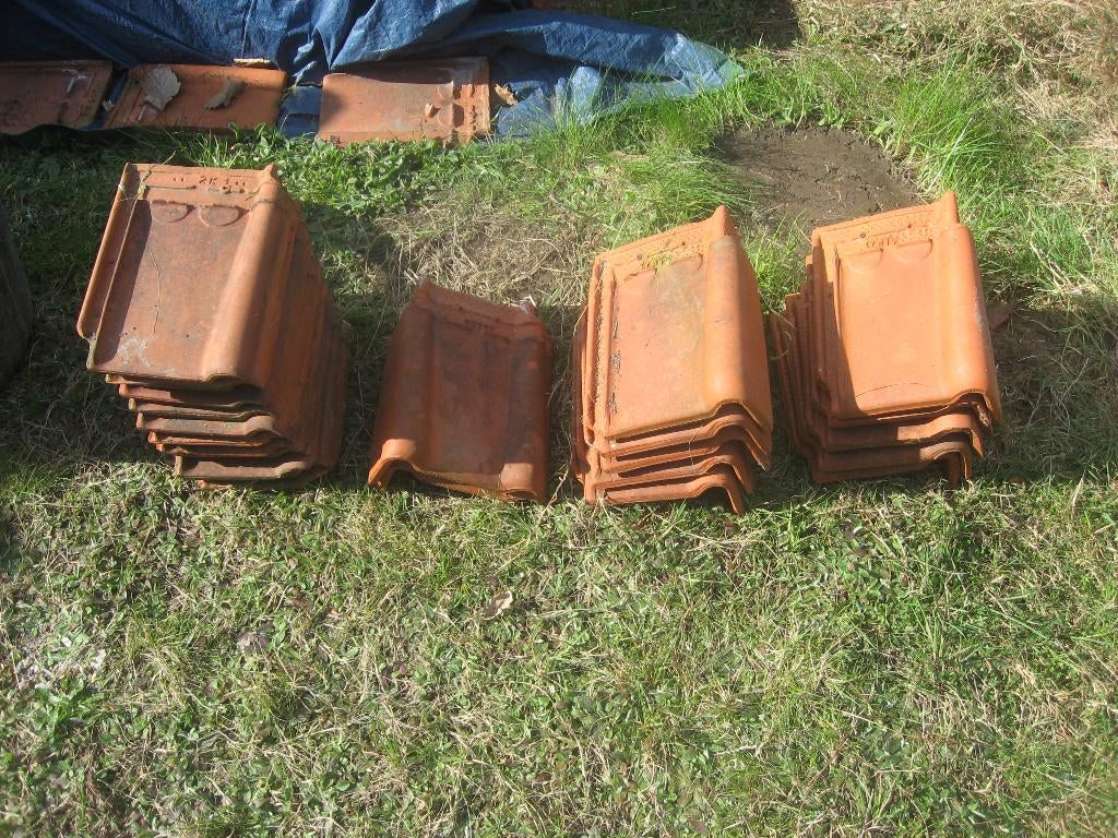 Tuiles de rive sterreberg Courtrai et Pottelberg, Bricolage & Construction, Tuiles & Revêtements de toit, Enlèvement, Tuiles