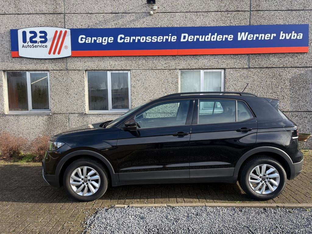 Volkswagen T-CROSS automaat, Autos, Volkswagen, Euro 6, Entreprise, Carnet d'entretien, Noir