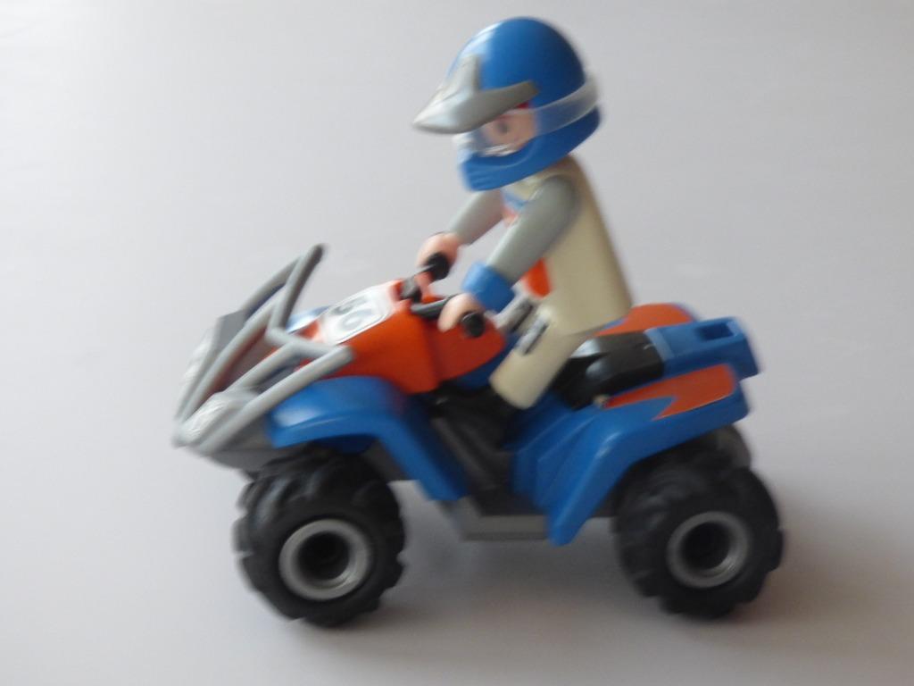 Playmobil Quad, Ophalen, Zo goed als nieuw