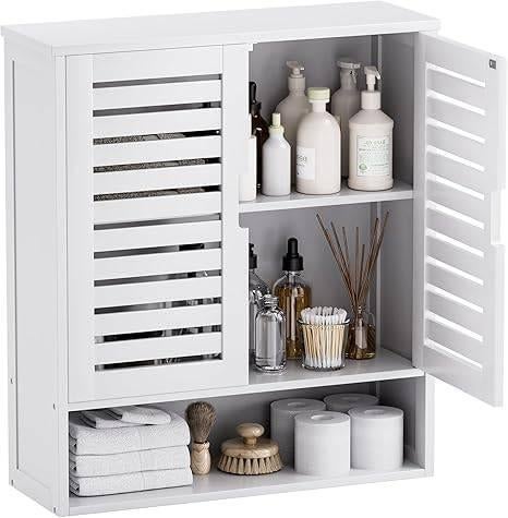 armoire de salle de bain | bambou | LIVRAISON GRATUITE