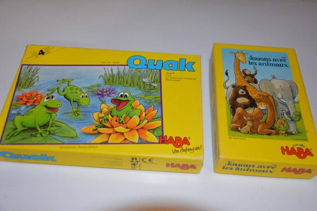 AV. JEU SOCIETE QUAK  ET ANIMAUX, Enlèvement ou Envoi