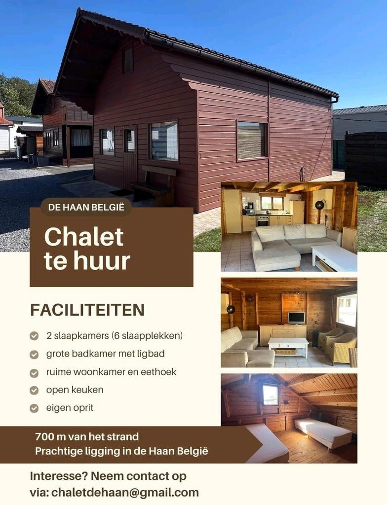 Chalet te huur, Vacances, Maisons de vacances | Belgique