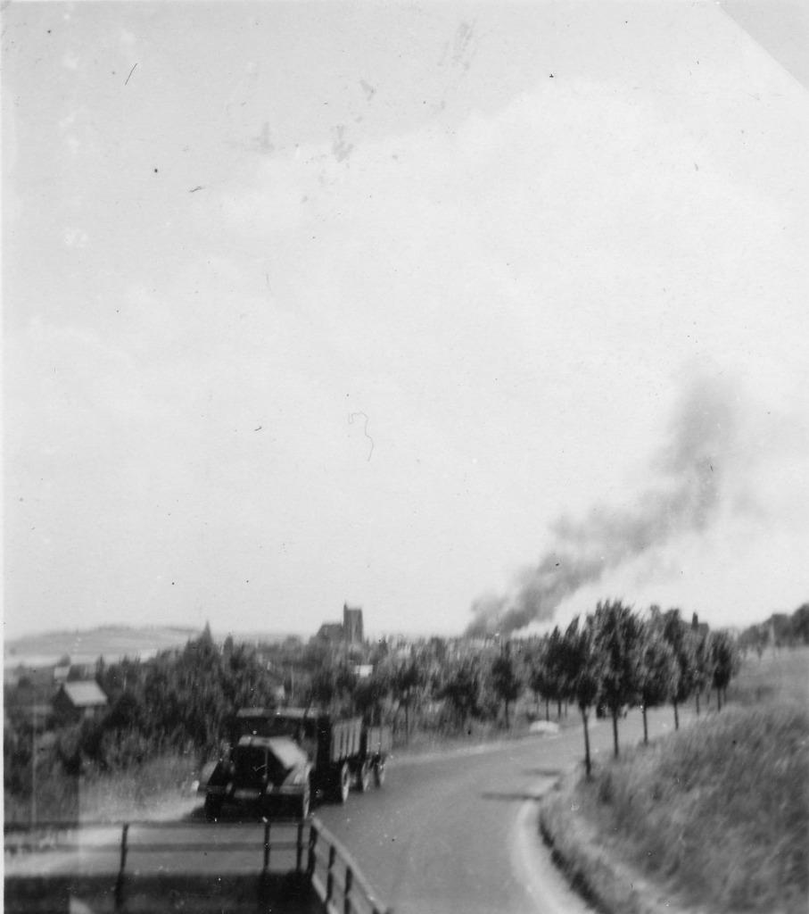photo orig. - colonne Camions de la Wehrmacht - WW2, Envoi, Armée de terre, Photo ou Poster