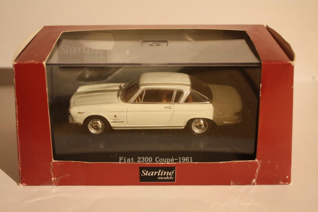 Fiat 2300 Coupe 1961 - 1:43 - Modèles Starline, Hobby & Loisirs créatifs, Voitures miniatures | 1:43, Enlèvement ou Envoi, Neuf