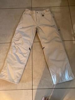 pantalon ski blanc cassé Oakley taille M, Gebruikt, Kleding, Ski, Ophalen