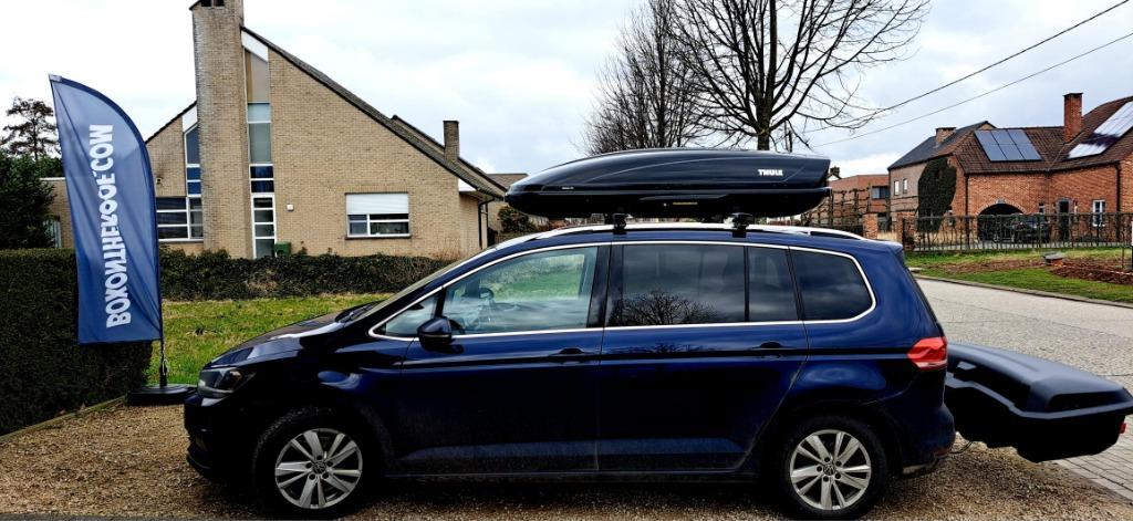 Coffre sur boule d'attelage Thule Arcos à louer, Autos : Divers, Coffres de toit, Enlèvement, Neuf