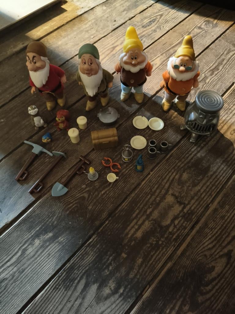 Lot les 7 nains, Collections, Enlèvement ou Envoi, Utilisé