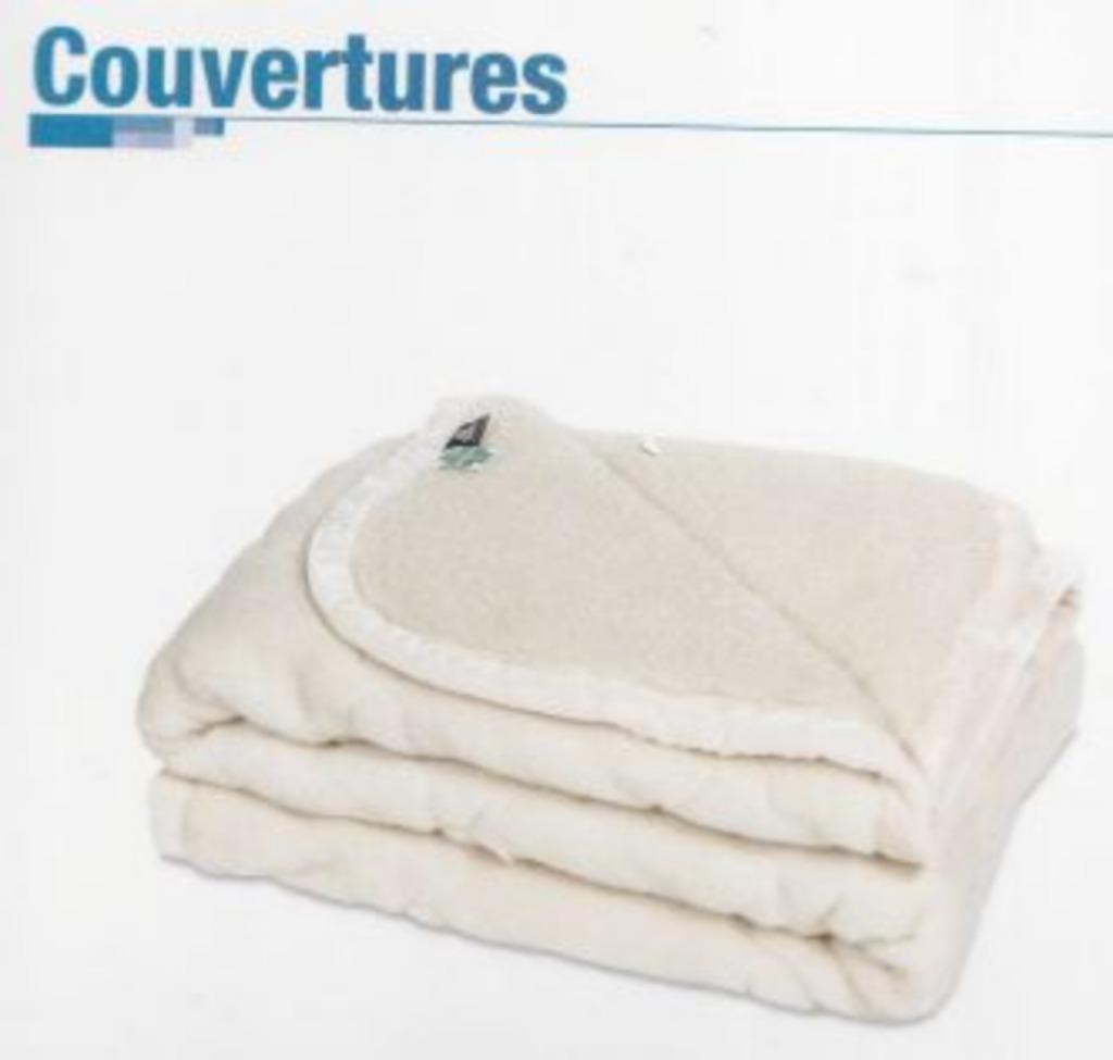 couverture en laine de merinos, Enlèvement, Comme neuf