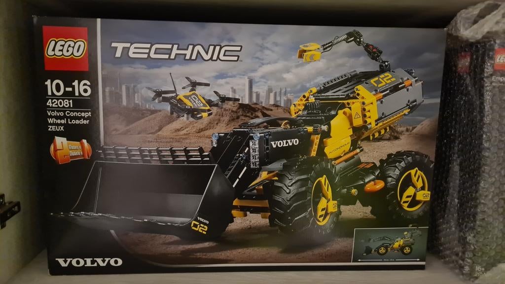 Lego 42081, Volvo Concept wiellader ZEUX, nieuw, Ophalen, Nieuw, Lego