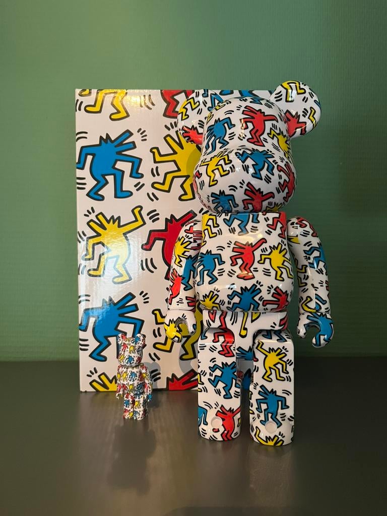 Bearbrick - keith haring 9, Enlèvement ou Envoi