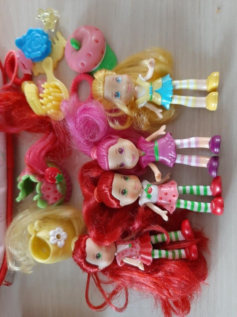 Strawberry shortcake, Kinderen en Baby's, Speelgoed | Actiefiguren, Zo goed als nieuw, Ophalen of Verzenden