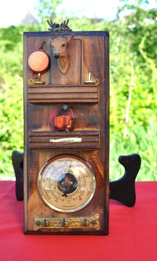 baromètre support pour clés forme cheminée, Enlèvement ou Envoi