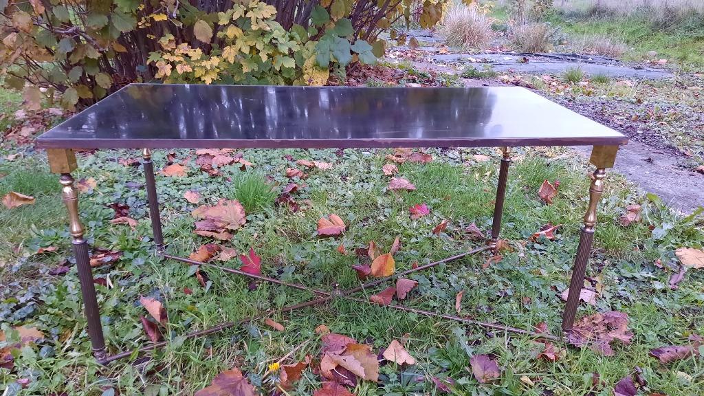 Table basse en verre, Maison & Meubles, Tables | Tables de salon, Enlèvement ou Envoi, 50 à 100 cm, Verre, Utilisé