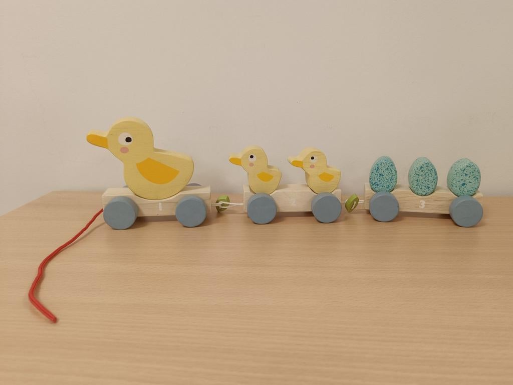 Trekdier eendjes en eitjes, Ophalen of Verzenden, Zo goed als nieuw