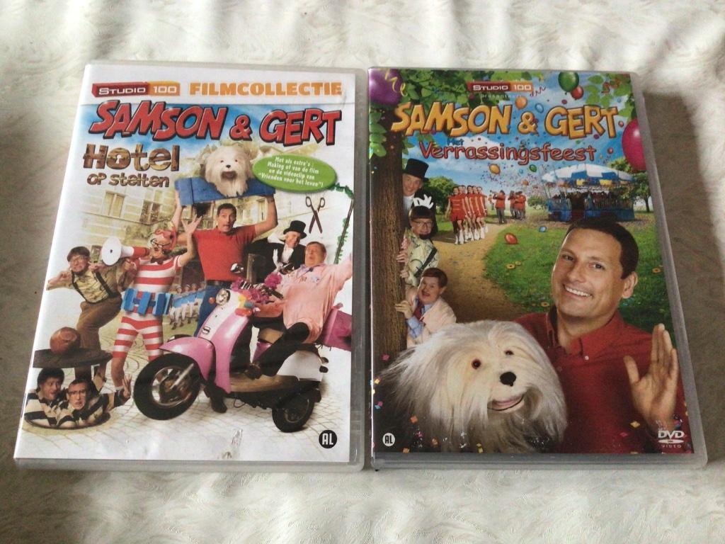Samson en Gert dvd Hotel op stelten en verrassingsfeest Stud, Cd's en Dvd's, Dvd's | Tv en Series, Ophalen of Verzenden