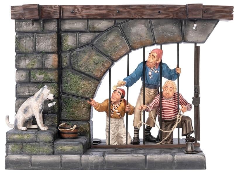 WDCC Jail Scene Pirates of the Caribbean, Verzamelen, Ophalen, Nieuw