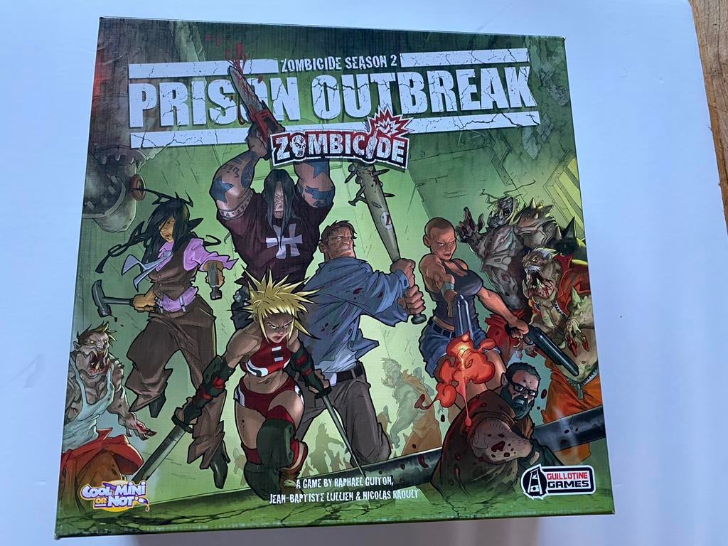 Zombicide Prison Outbreak S2 (EN) - Figurines peintes, Hobby & Loisirs créatifs, Enlèvement ou Envoi, Comme neuf, Figurine(s)