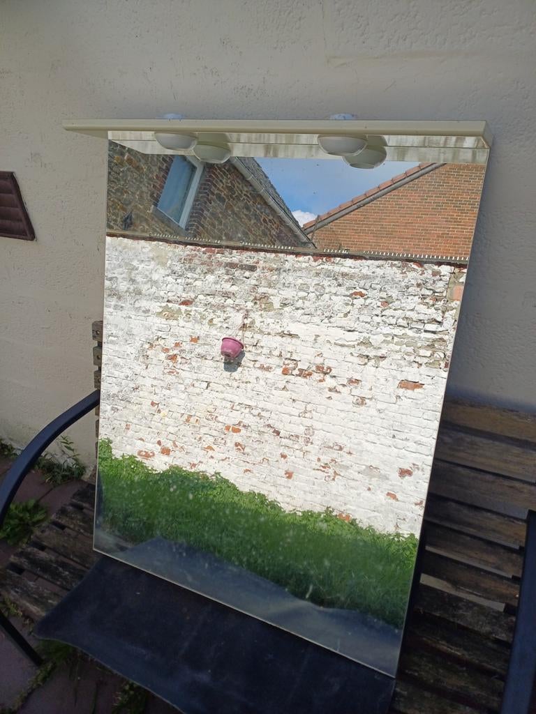 Miroir de salle de bain, Maison & Meubles, Accessoires pour la Maison | Miroirs, Enlèvement, Comme neuf