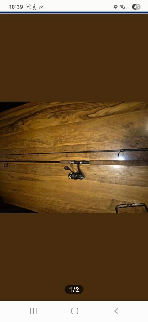 Spin hengel Cobra 270cm, Ophalen, Molen