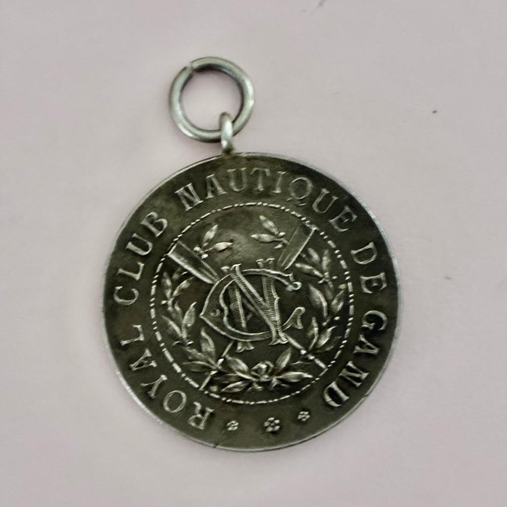 ROYAL CLUB NAUTIQUE DE GAND MEDAILLE, Ophalen of Verzenden, Overige typen