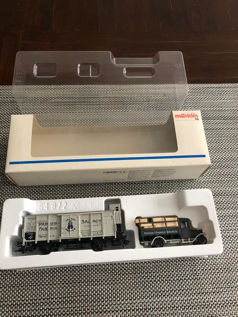 wagon marklin ho 48096 96701 muséum 1996, Enlèvement, Comme neuf, Wagon, Märklin