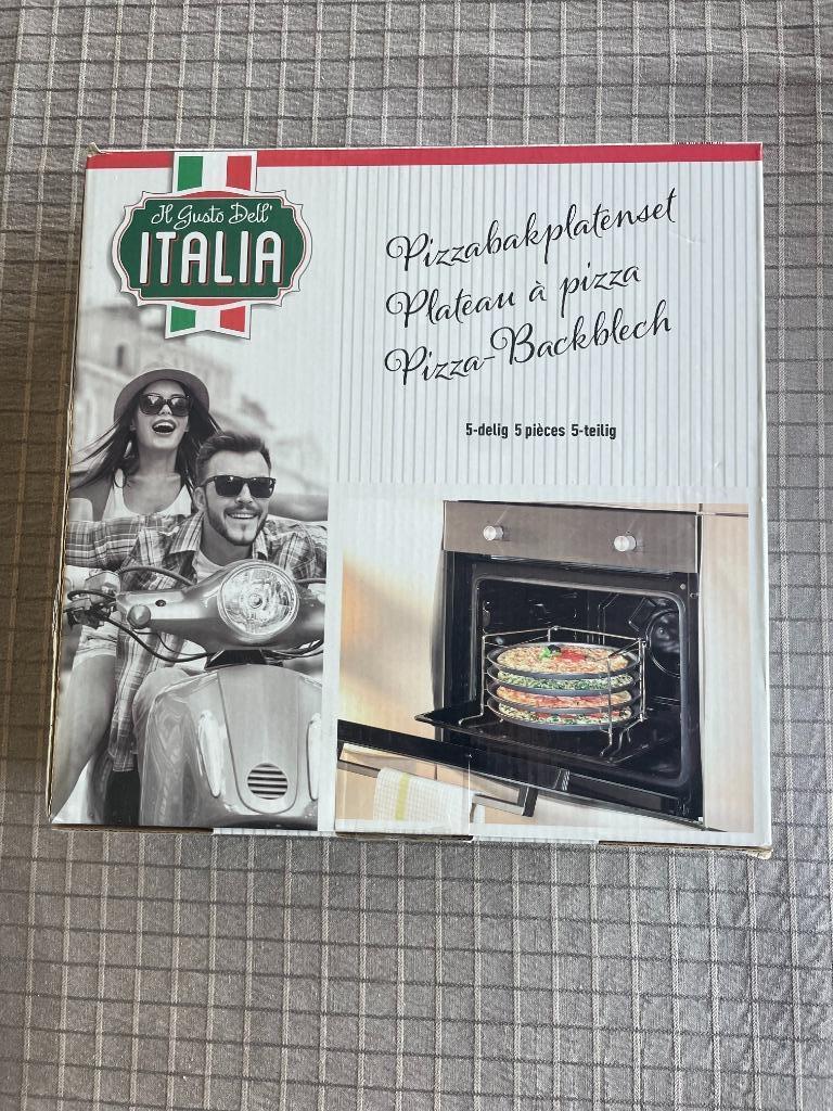 Assiette à pizza et grille pour four Nouveau, Enlèvement, Neuf, Four