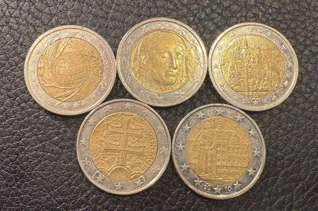 €2 setje verzamelmunten, Ophalen of Verzenden, 2 euro, Setje