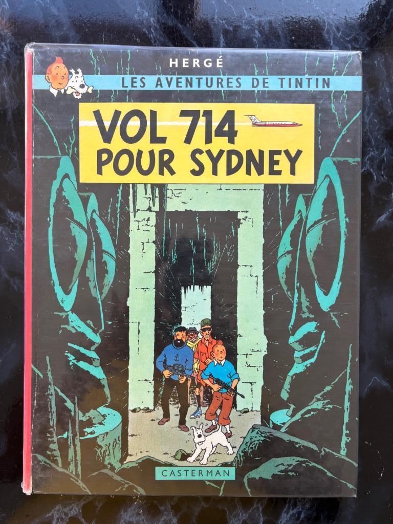 TINTIN - Vol 714 pour Sydney - 2eme édition - TBE, Enlèvement ou Envoi, Une BD, Utilisé, Hergé.