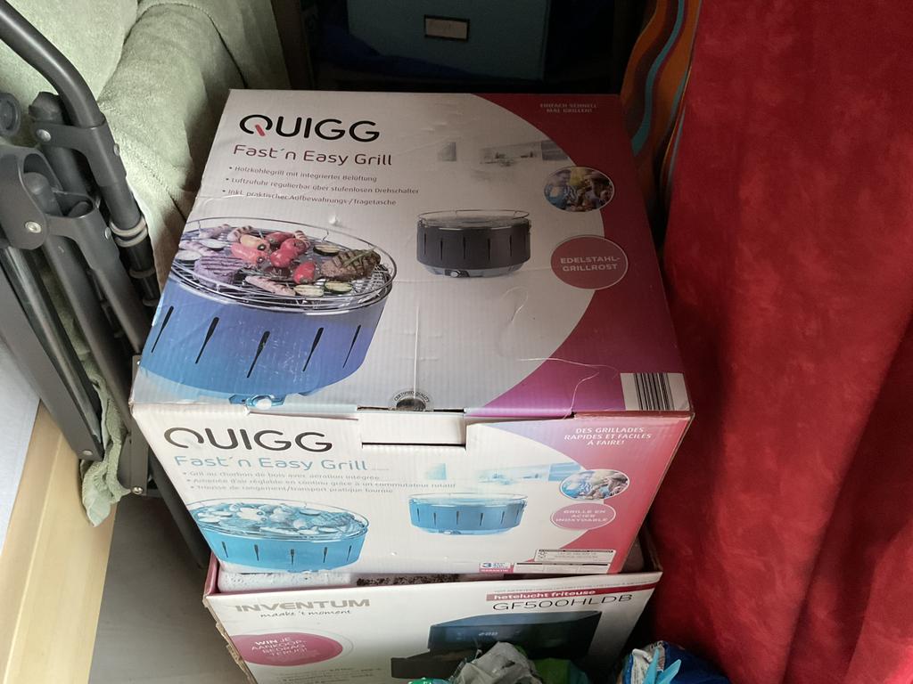 Barbecue, Ophalen, Zo goed als nieuw