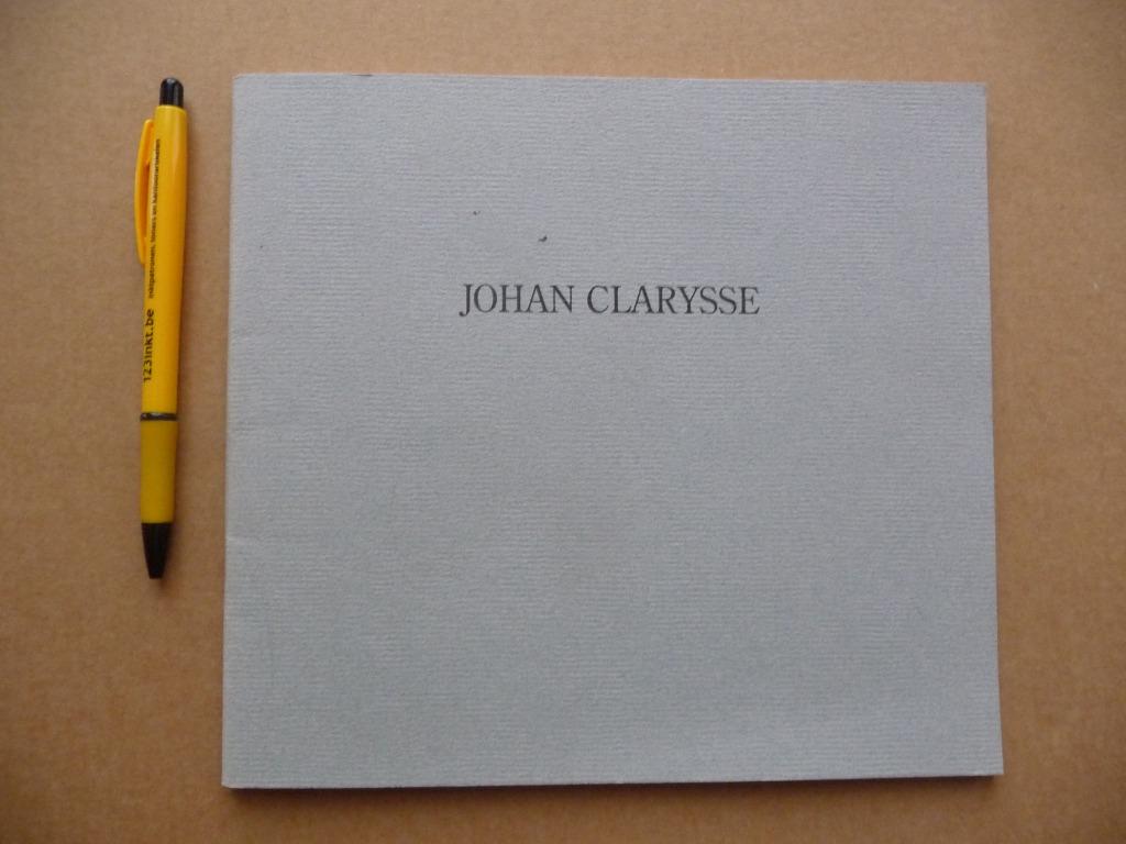 JOHAN CLARYSSE : BOEK"CECI N'EST PAS DE LA TRISTESSE"., Ophalen of Verzenden, Zo goed als nieuw, Schilder- en Tekenkunst