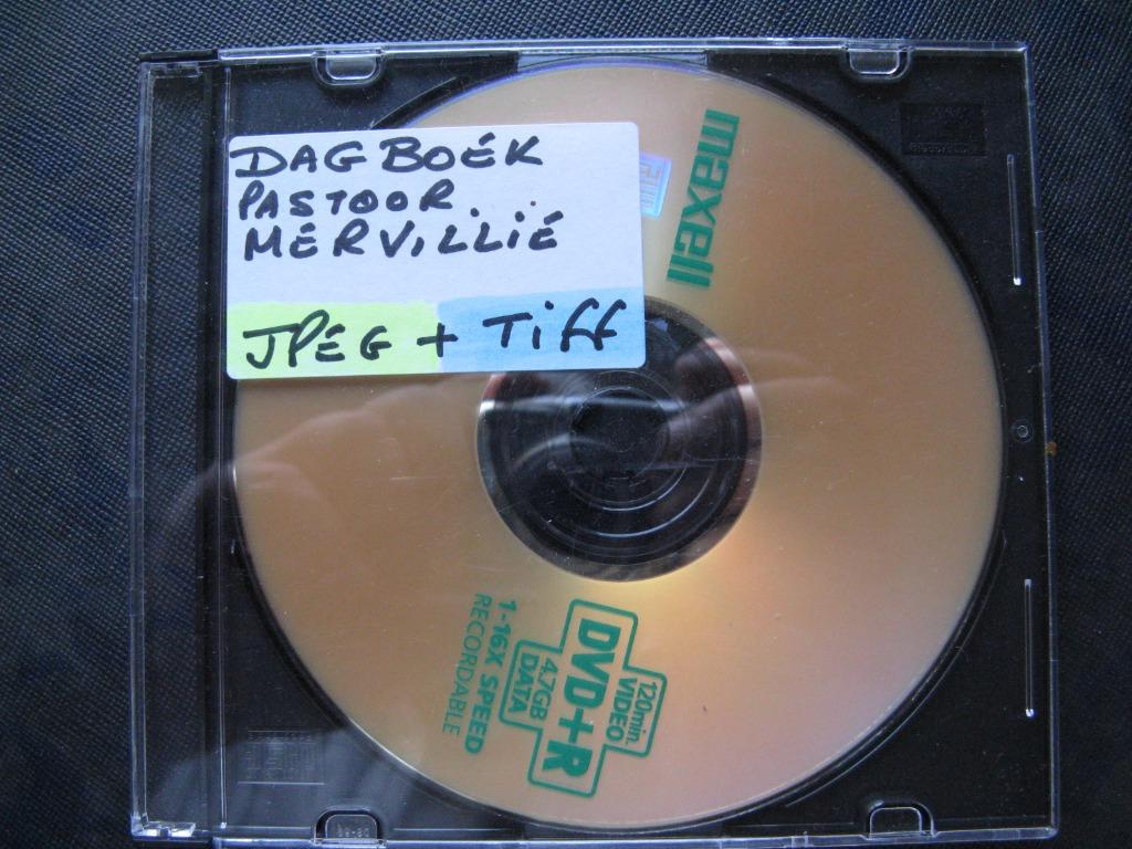 CD met dagboek, Ophalen