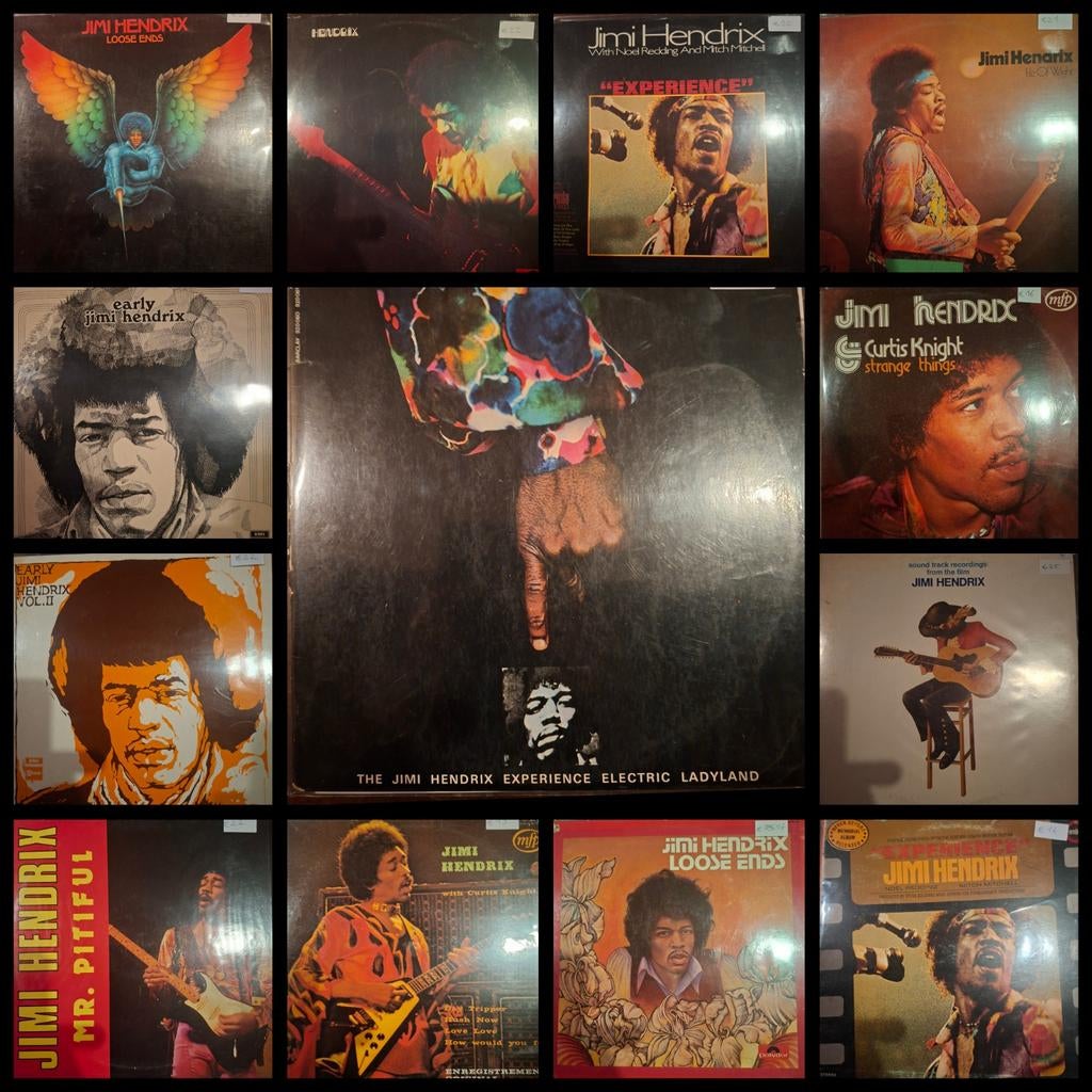 Privé collectie Jimi Hendrix LP s platen vinyl, Cd's en Dvd's, Vinyl | Rock, Ophalen of Verzenden