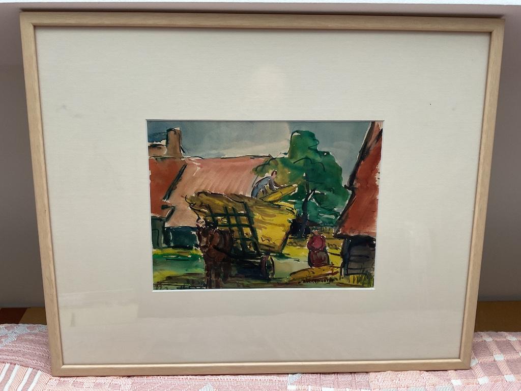 Peinture de Karel Verschooten, Antiquités & Art, Enlèvement