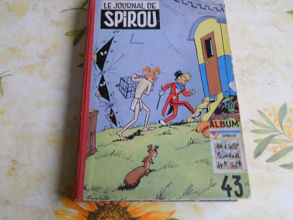 album receuil Spirou 43, Boeken, Stripverhalen, Gelezen, Eén stripboek, Ophalen of Verzenden, Franquin