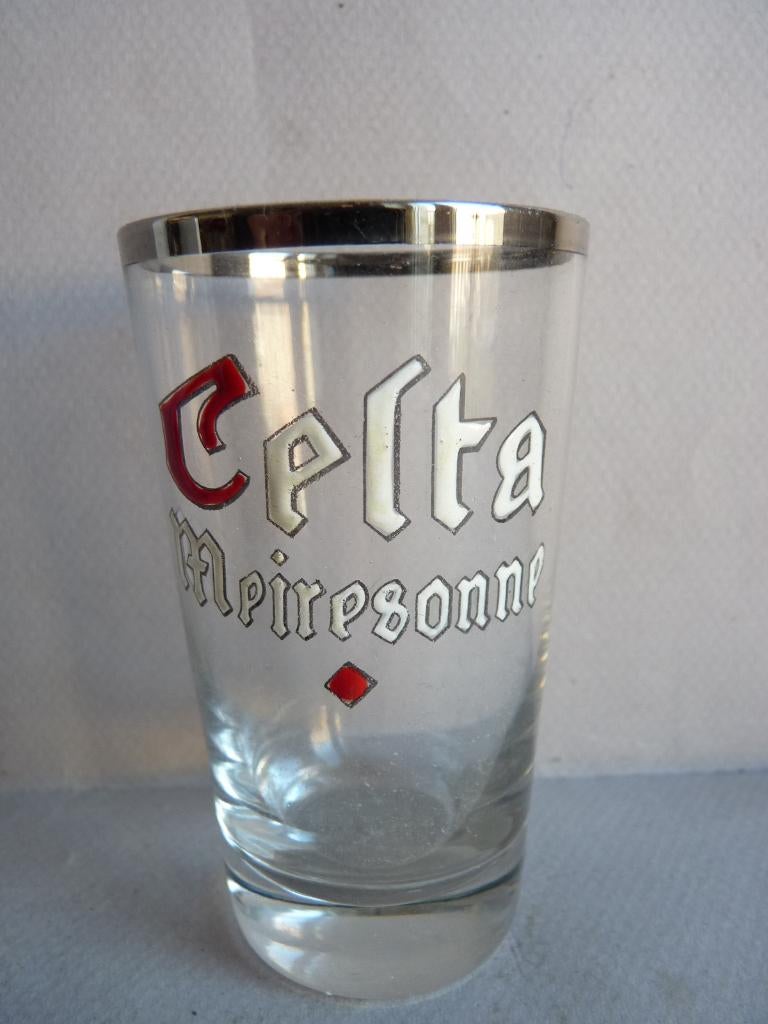 Verre / galopin Celta Meiressonne émaillé, Enlèvement ou Envoi, Comme neuf, Verre ou Verres