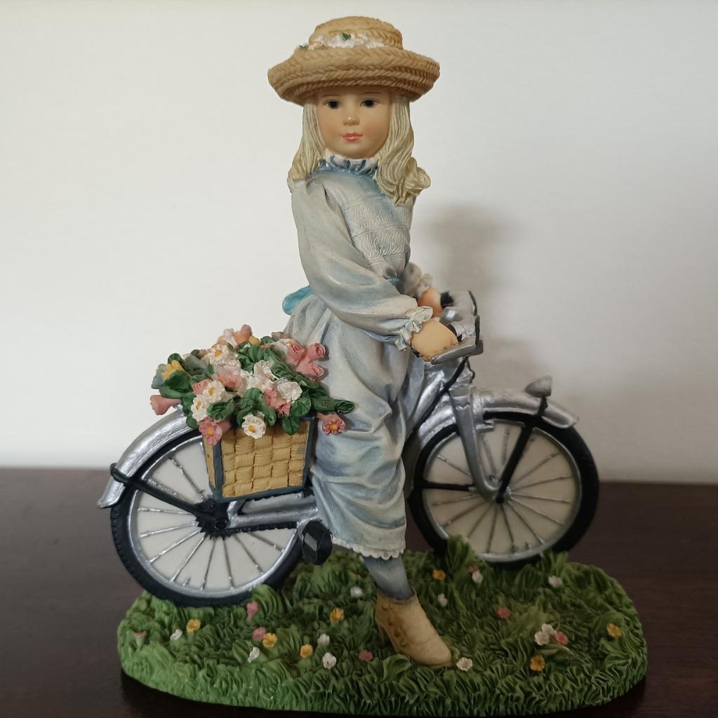 'The Bicycle Ride' - Leonardo collection - Christine Haworth, Enlèvement ou Envoi, Comme neuf, Humain