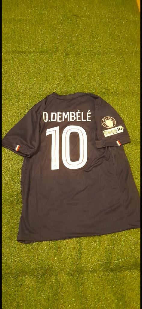 Voetbal shirt Ousmane Dembélé Psg 24/25 Champions leauge, Sport en Fitness, Voetbal, Maat L, Ophalen, Nieuw, Shirt