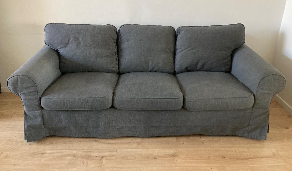 Canapé ektorp 3 places ikea, Maison & Meubles, Canapés | Salons, Trois personnes, Banc droit, Comme neuf, Enlèvement