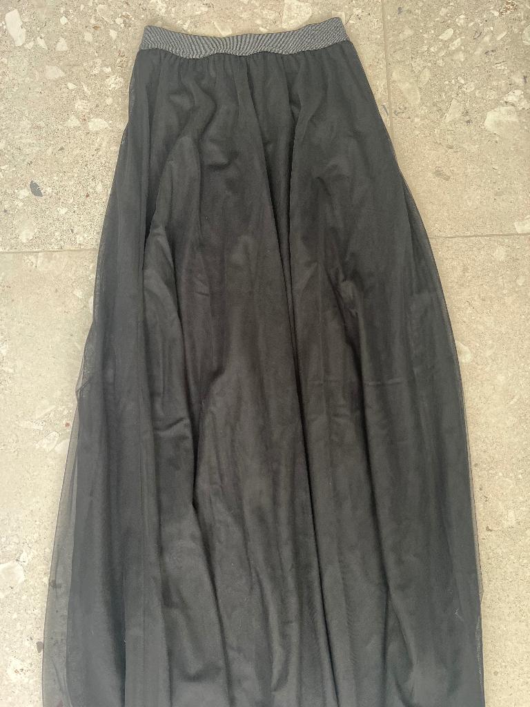 Lange zwarte rok maat 34, Kleding | Dames, Rokken, Zwart, Nümph, Nieuw, Ophalen of Verzenden