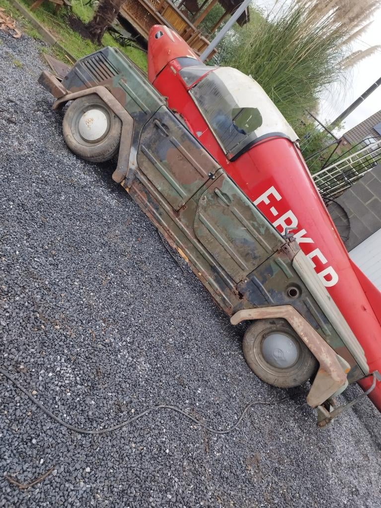 Flanc VW 181, Enlèvement