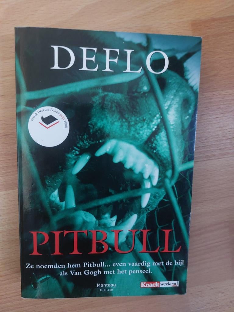 Deflo : Pitbull, Boeken, Thrillers, Ophalen of Verzenden