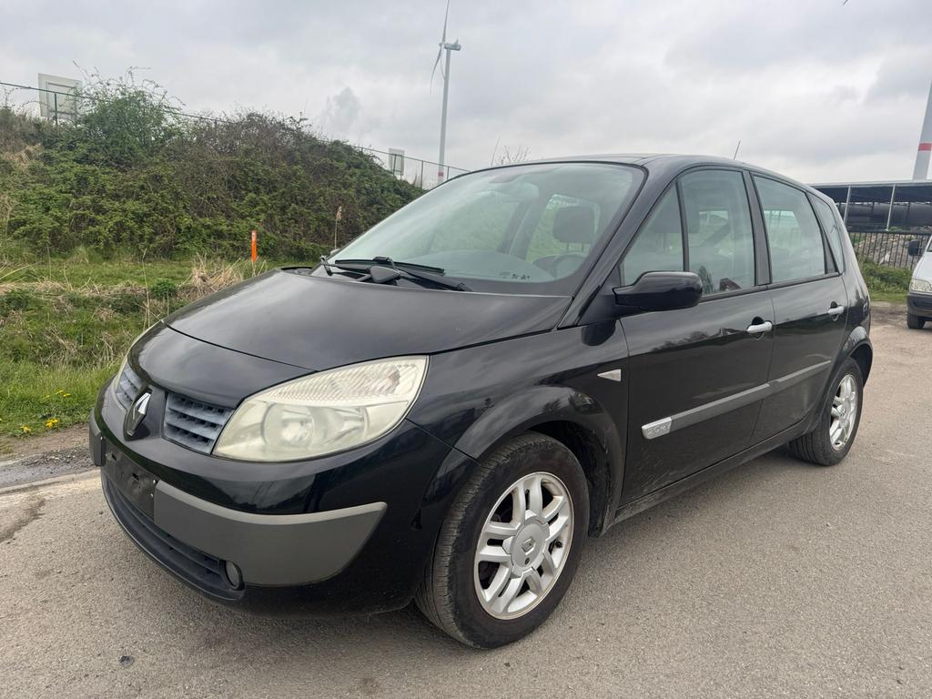 RENAULT SCENIC/2.0 ESSENCE ! /OPTION COMPLÈTE ! /APPROUVÉ !, Autos, Boîte manuelle, Entretenue par le concessionnaire, Noir, 5 portes