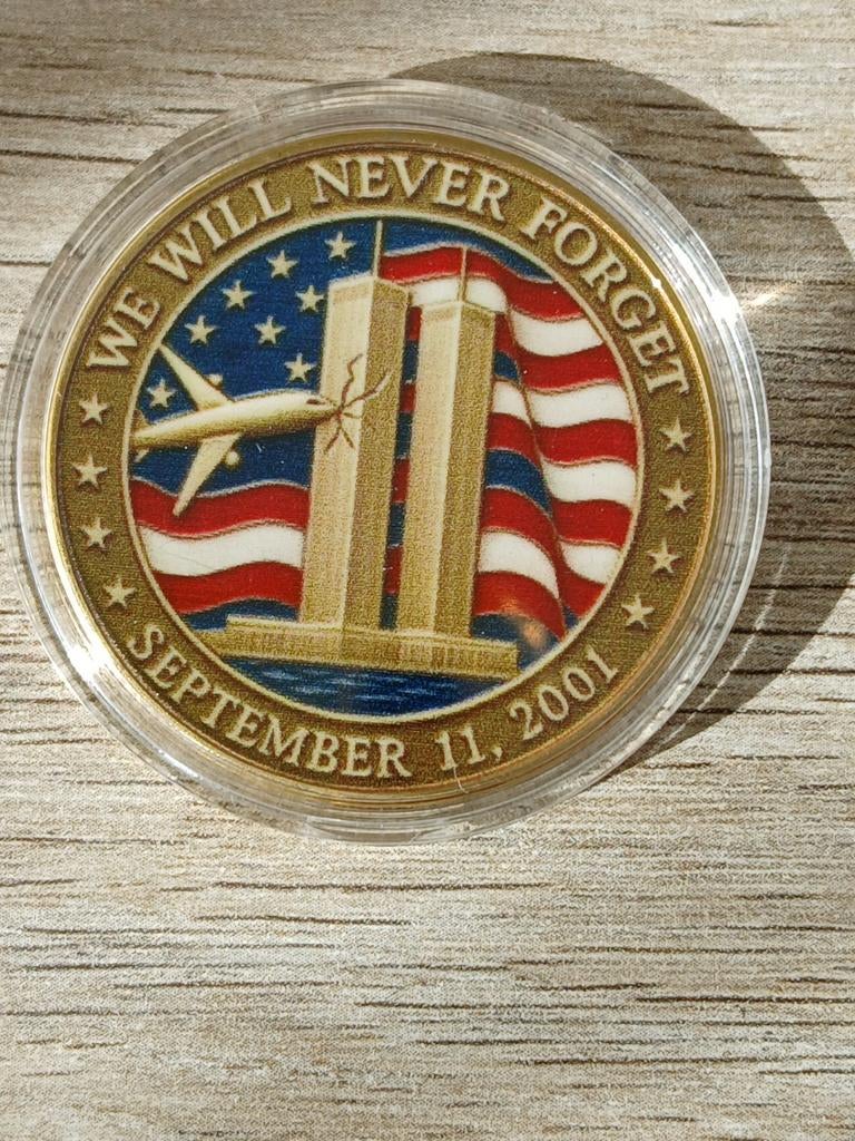 Pièce commémorative du 11 septembre, Timbres & Monnaies, Pièces & Médailles, Enlèvement ou Envoi