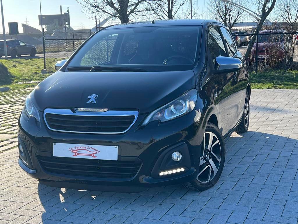 Peugeot 108 1.0 benzine /2017, Auto's, Voorwielaandrijving, Euro 6, Zwart, Handgeschakeld