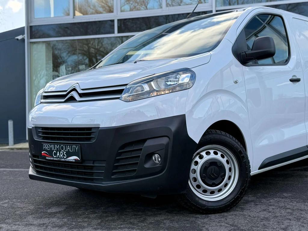 Citroën Jumpy LENGTE 3 / CRUISE / CARPLAY / NAVI / CAMERA, Autos, Achat, Entreprise, Boîte manuelle, Noir