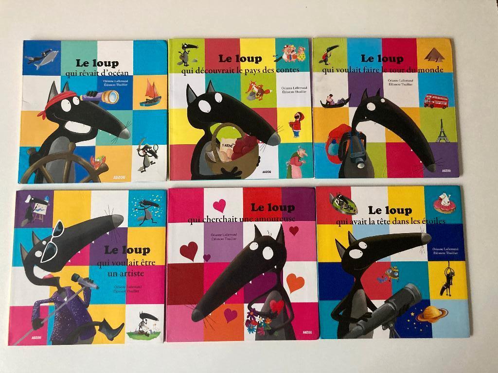 Livre "mes p'tits albums" Le Loup - 6 titres au choix, Livres, Enlèvement, Utilisé, Garçon ou Fille
