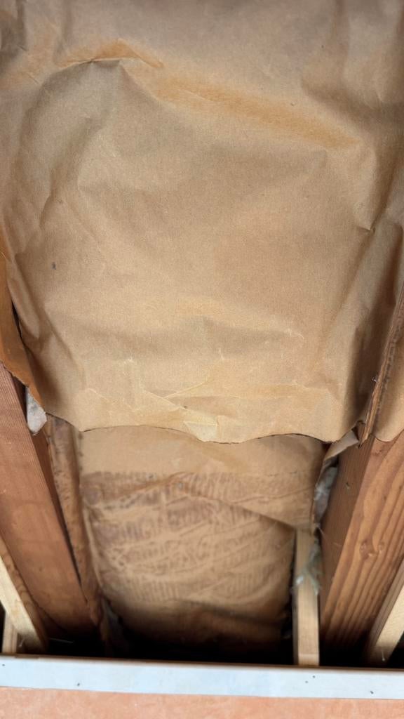 Dakisolatie - 20m2 - gratis af te halen, Enlèvement, Utilisé, Isolation de toiture